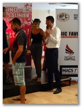 Pesée des champions  au casino .Lons le saunier le 3 juillet 2015 - Energy Fight Club: dsc00847.jpg